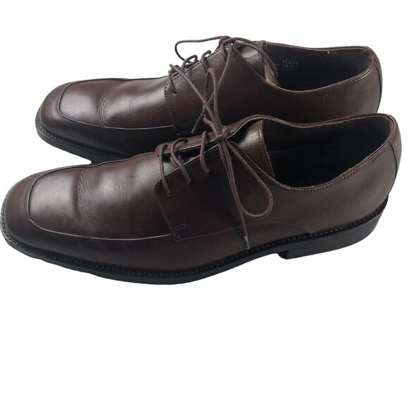 Mens Banana Republic Brown Leather dress shoes 9.5 main image 5